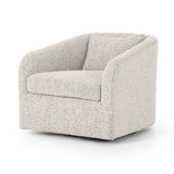 Farrow Topanga Swivel Chair-Knoll Natural