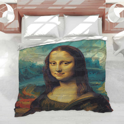 Famous Portrait Painting Comforter