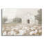  «White Barn Meadow Neutral» par Danhui Nai, art mural en verre acrylique, 24 po x 16 po-245348924