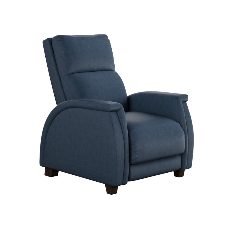 Fauteuil inclinable en cuir Venus Zero Gravity, Bleu
