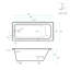 Voltaire 54 x 30 Left Drain Soaking Alcove Bathtub in Glossy White-59008591