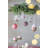 D3.9" Christmas Ball Ornaments, Glass Decorative Hanging Ball Christmas Tree Ornaments, Set of 6