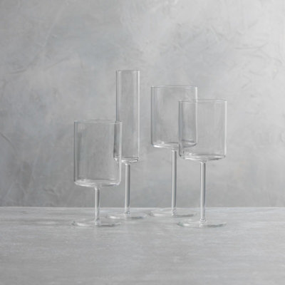 Modo 13.5 oz. Crystal White Wine Glass