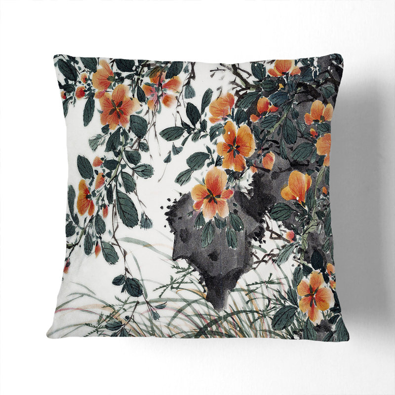 Square Throw Cushion, 55cm H x 55cm W x 20cm D