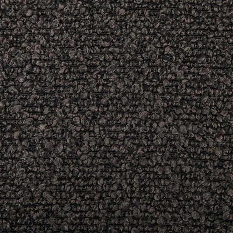 Chaises de salle à manger en velours neige, Gris