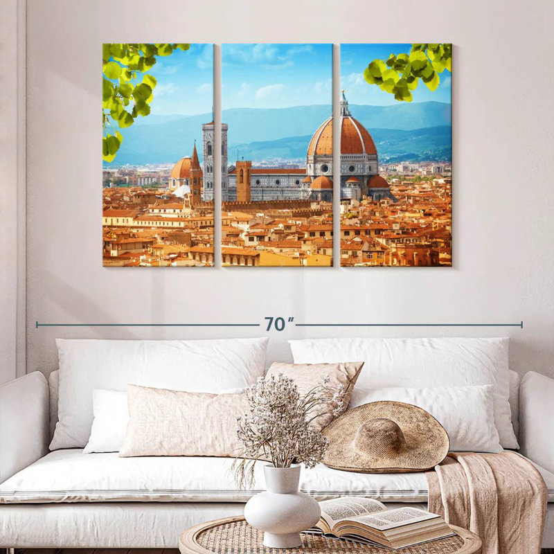 Nicci Scenic, cathédrale de Florence, H 32 po x l 50 po