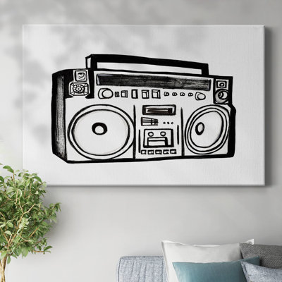 Toile tendue Boombox