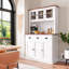 Armoire de rangement 71 po avec huche de cuisine-1246527283