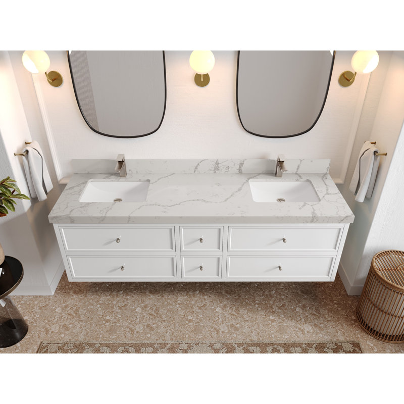 Meuble-lavabo double 72 po Roswell, Venatino