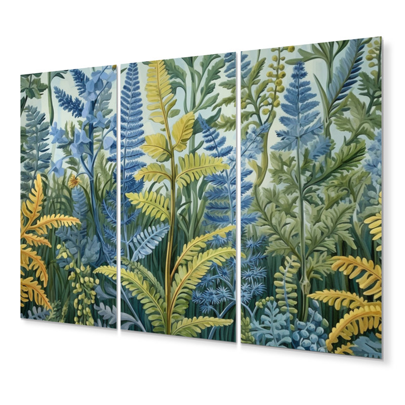 Plants & Flowers Wall Decor on Metal