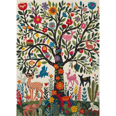 Rêve de forêt vibrant