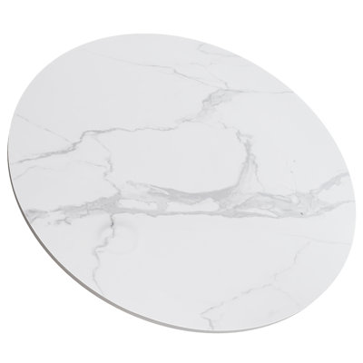 Sintered Stone Round Beveled Edge Table Top