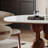 Solid Wood Round Dining Table-1237213514