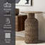 Table de bout Aaru Seagrass