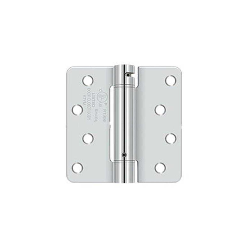 64'' x 64'' Steel Surface Mount Hinge, Polished Chrome