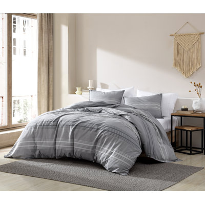 Nash 3 Pc Queen Comforter Set Ivory/Wheat