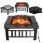  Digna Square Iron Fire Pit-1663671338