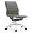 Modern Office Desk Chair | PU Leather Ribbed Back | Adjustable Height-755031124-786233394