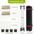 10' X 10‘ Pop Up Canopy With Sidewalls For Outdoor, Waterproof Portable Canopy With One Push Setup-109519362