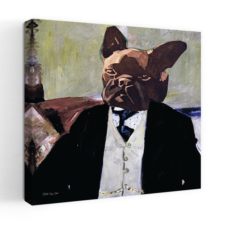 Art contemporain Regal Reggie, H 48 po x l 48 po