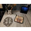 Paire de porte-casseroles en forme de coeurs