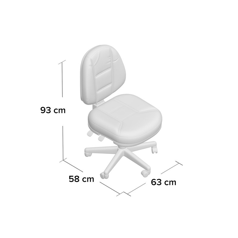 Polyester Blend Office Chair
