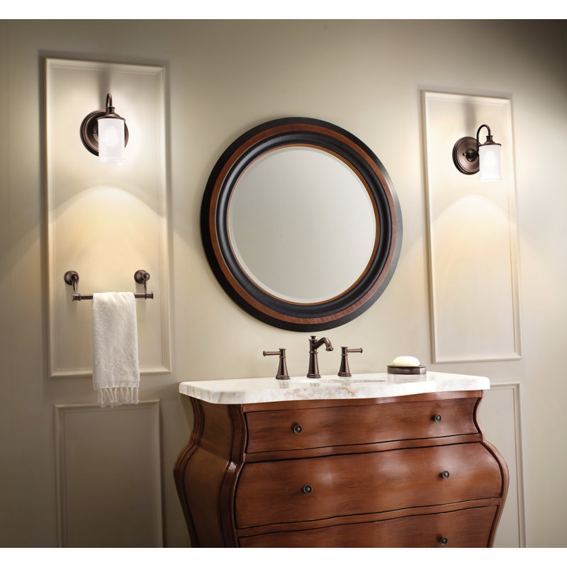 Belfield 1-Light Bath Sconce, Oil Rubbed Bronze