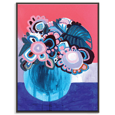 Passion For Pink by Amanda Skye-Mulder - Painting