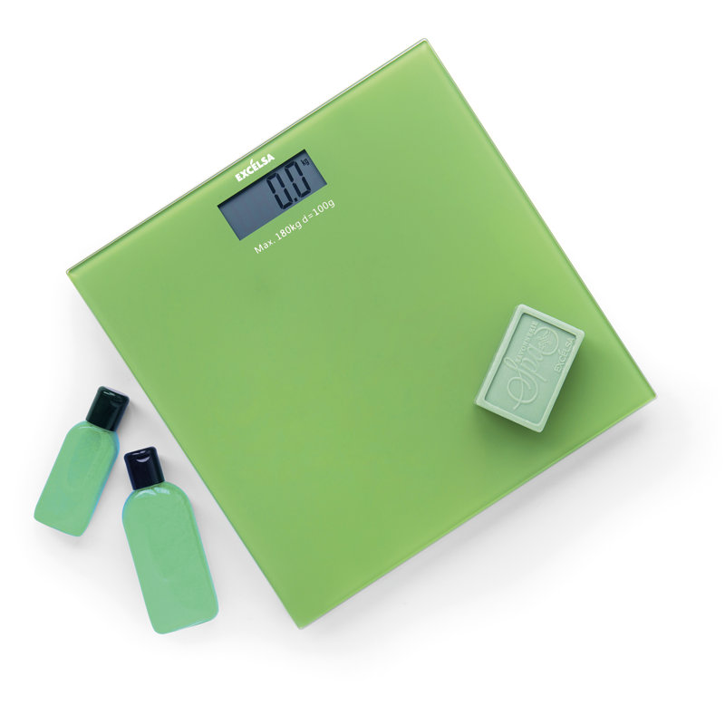 Excelsa Spa Digital Bathroom Scale, Green