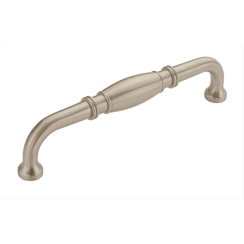 Poignée barre Granby, Nickel satiné, 5 1/6"