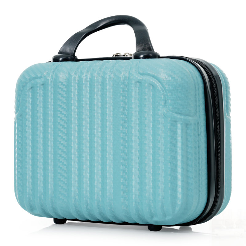 Ensemble de 3 valises, valise rigide en ABS avec roues pivotantes, serrure TSA, crochets latéraux, bagage à main léger et bagage à main