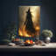 Art d'Halloween sorcière gothique Halloween
