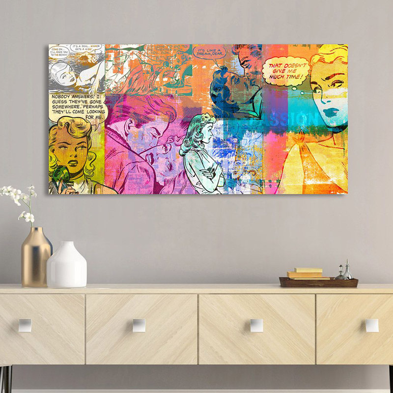 Passion by Eric Chestier - Wrapped Canvas Print, 60cm H x 120cm W x 4cm D