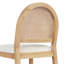 Tabouret de bar rembourré Boucle avec dossier en rotin tissé-1603352064-1603352079-1606266307