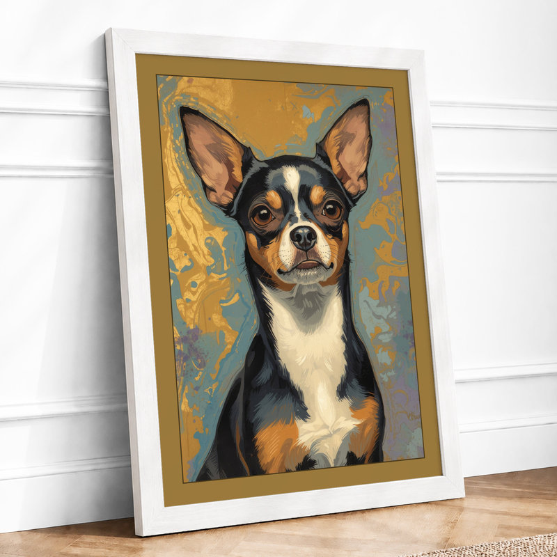 Dignified Gaze Rustic - Print, A1 - 84.1 x 59.4 cm, White