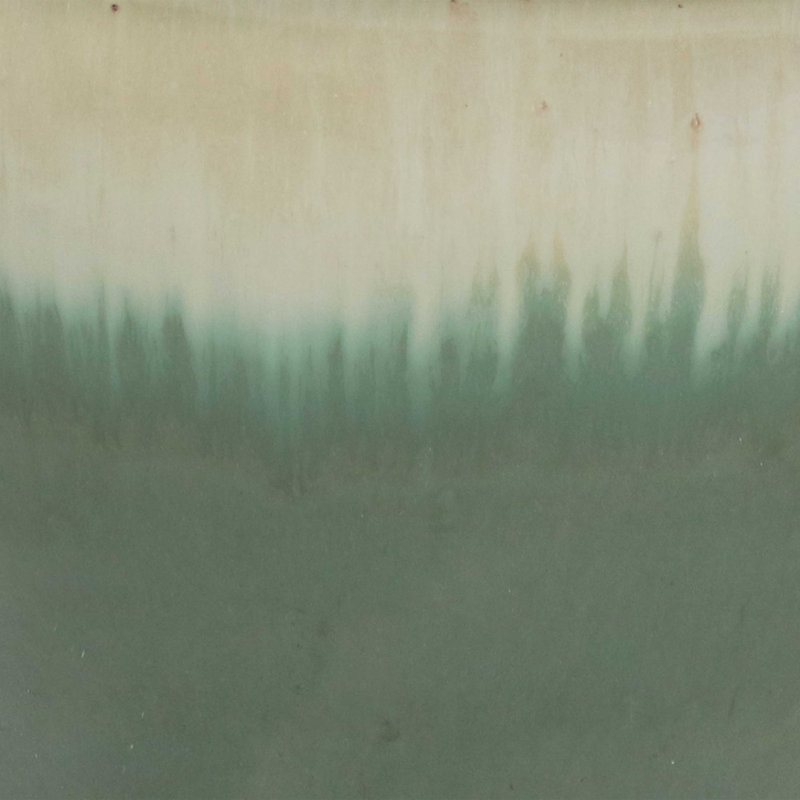 Chalet 11.75" x 11.75" x 9.5" Round Ceramic Outdoor Planter 2-Count - Seafoam, Seafoam, 9.5" H x 11.75" W x 11.75" D