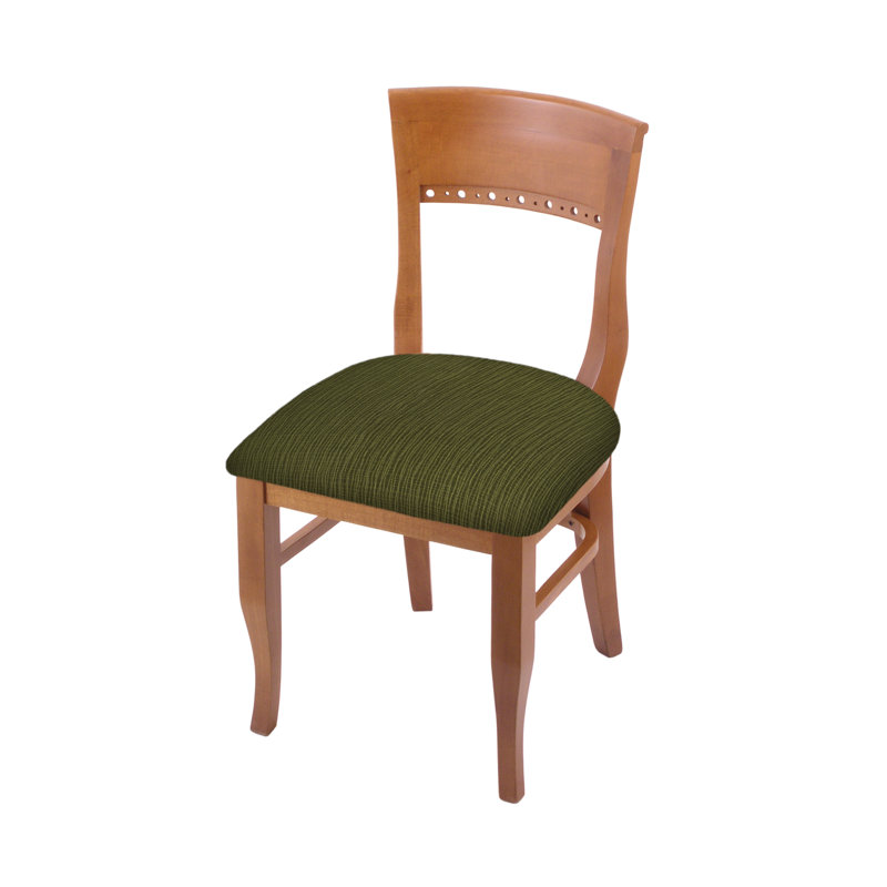 Hampton 19.25'' H Upholstered Beech Side Chair, Medium, Graph Parrot