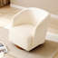 Fauteuil d'appoint pivotant Klemensas