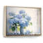 «Blue Hydrangea Farmhouse Still Life - Hydrangea», reproduction d'art sur toile-1971388921-1971388925