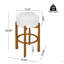 Tabouret de bar en bois rembourré Vera, ensemble de 4-1399091783-1399091781
