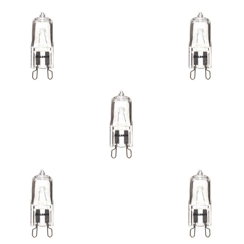 G9 ampoule halogène à ampoule à intensité variable, 100W, 1900