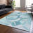 Machine Washable Indoor/Outdoor Brathwaite ACN2168 Geometric Rug-1409591496
