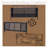 Foldable Rectangular Coffee Table, Antique Oak And Black