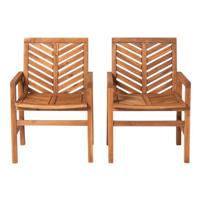 Chaises de patio 2 pièces Modern