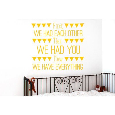 Non-Wall Damaging Wall Decal