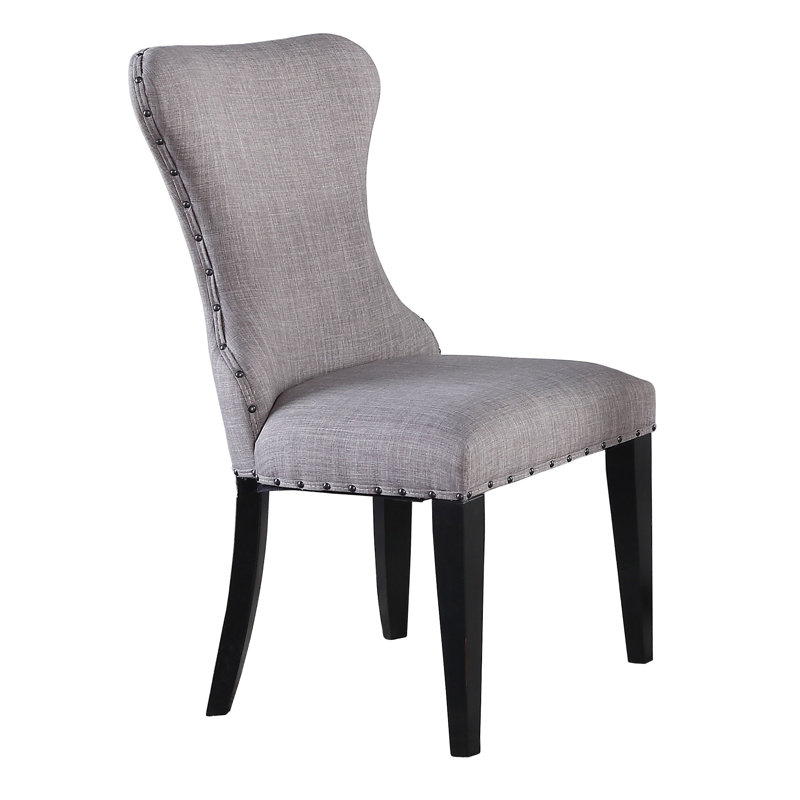 20'' H Linen Upholstered Side Chair