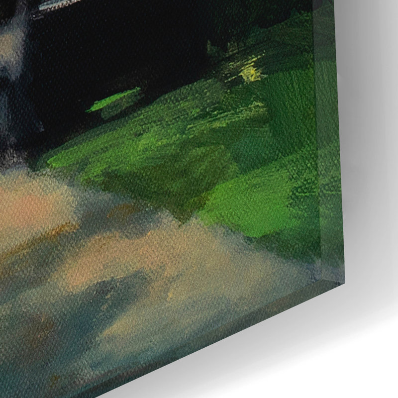 «At Dusk» par Jan L. Waldron, art mural en verre acrylique, H 16 po x l 12 po x P 0,13 po