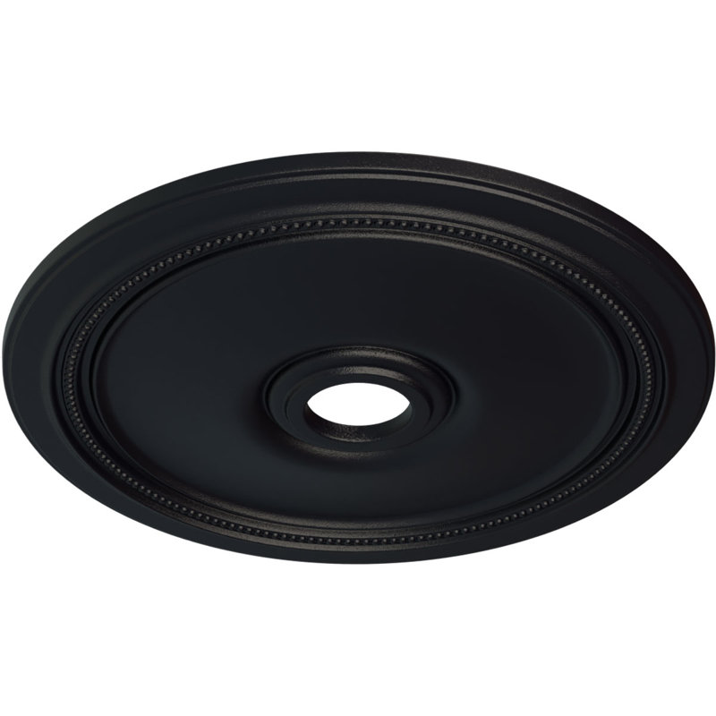 24 po de diamètre extérieur x 3 5/8 po de profondeur x 1 1/4 po de médaillon de plafond Diane (convient aux auvents jusqu'à 6 1/4 po)