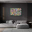 Art mural en verre Winston Porter «Santa Hat Animal Stamps» par Dean Russo-1885084714