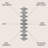Collenn Diamond Stripe Geometric Shag White/Gray Rug-1647584395